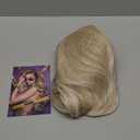 KOME Blonde Synthetic Lace Front Wig,13x4 HD Lace Layered Wave Glueless Wigs for Women Daily Use 26IN