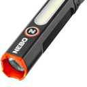 NEBO Mini Larry 500 Pocket Flashlight | 500 Lumens, 2 Light Modes, Compact, Rechargeable COB Work Light & Mini Flashlight, Magnetic Base & Steel Clip, Waterproof, Includes USB-C Charging Cable