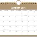 Mini Calendar 2026, 2026-2027 Mini Wall Calendar Run from January 2026 to June 2027, 6.4'' x 8.5'', Small Calendar for Desk, Kitchen, RVs, Bulletin Board or Fridge
