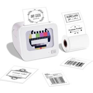 2 Inch Label Maker Machine with Tape, BQ1 Bluetooth Label Makers, Portable Thermal Labeler Printer for Logo, Address, Barcode, Clothes, Mail, Fits Small Business, Office, Home, School, Gift 2 Inch Label Maker Machine with Tape, BQ1 Bluetooth Label Makers, Portable Thermal Labeler Printer for Logo, Address, Barcode, Clothes, Mail, Fits Small Business, Office, Home, School, Gift