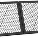 only fire Foldable X-Marks Fire Pit Cooking Grate, Portable Rectangle Campfire Grill Grate with Handles, Heavy Duty Steel Campfire BBQ Grill for Outdoor, 32 inch