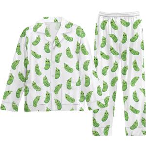 Unisex Ultra Soft Pajama Set, Winter Christmas Pajamas, Soft Warm Matching Sleepwear Gift for Women Men With Pockets (S)