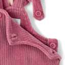 The Children's Place Baby Girls' And Newborn Long Sleeve Body Suit and Overalls, 2 Piece Outfit (M)