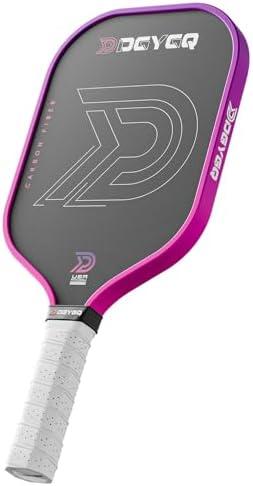 DGYGQ Pickleball Paddles, T700SC Power Carbon Fiber Pickleball Paddle with Polypropylene Honeycomb Core, Increased Power for Ultimate Spin & Consistency