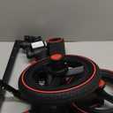 JMMD 6 in 1 Toddler Bike with Push Handle for Kids 18-60 Months, 12" Foldable Balance Bike with Training Wheels, Pedals, Brakes, Kickstand, Push Tricycle Toddler Gift & Toys for Boy & Girl (Large, Black)