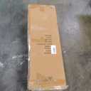 Zenna Home Over The Toilet Storage Cabinet, Wooden Bathroom Storage Organizer with Glass Doors and 3 Shelves, Bathroom Space Saver that Fits Above Toilet, White