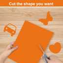 OcePor 50 Sheets Orange Cardstock Paper, Colored Printer Paper 8.5 x 11, Thick Construction for Cards Making, ScrapbookOffice Printing, Invitations, CertificatesDIY Crafting 92 lb/250gsm