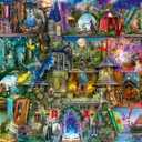 Ravensburger - Myths & Legends - 1000 Piece Jigsaw Puzzle - Stunning, Vivid Colors - Exciting Mythical Scene - Bold Heroes - Scary Villains - Puzzles for Adults