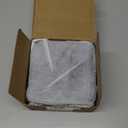 Hoolerry Floor Outlet Cover Plate, 15 a Duplex Receptacle & Triple Charging Ports (USB + USB C + Ethernet), 2 Gang Steel Recessed Outlet Box, Black