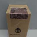 HydroJug Everyday Tumbler 14 oz, Ceramic-Lined Straw Cup, Brown Leopard