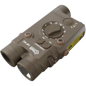 SMSlaser HFXC 4-in-1 Green Laser, Infrared Laser, Infrared Illuminator, 1000 Lumen White, FDE, Power Adjustable, Made of Anodized Aluminum, for Picatinny Rail Rifles, Laser Class IIIA (FDE)