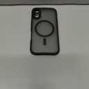 TOCOL Magnetic for iPhone 16 Case, Compatible with Magsafe, Upgraded Full Camera Protection, Drop Protection, Translucent Matte Back Bumper Phone Cover 6.1-InchBlack