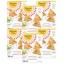 Simple Mills Veggie Pita Crackers, Himalayan Salt - Gluten Free, Vegan, Healthy Snacks, Paleo Friendly, 4.25 Ounce (Pack of 6), Best Before 04/12/2026