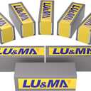 Paint Scraper Carbide Blades Double-Edged Reversible Replacement Blade (2.38"(60mm), 10packs) By LU&MN