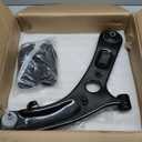 10 PCS Suspension Kit Front Lower Control Arm and Ball Joints Sway Bar Link Tie Rod Bellows Compatible With 2012-2017 Hyundai Veloster Elantra GT