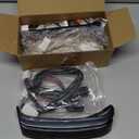 LED Saddlebag Lights for Harley Touring, Smoked Saddlebag Run Brake Turn Signal Tail Lights for Harley Street Electra Road Glide Road King Ultra Limited Touring 2014-2023 Accessories (2PCS)