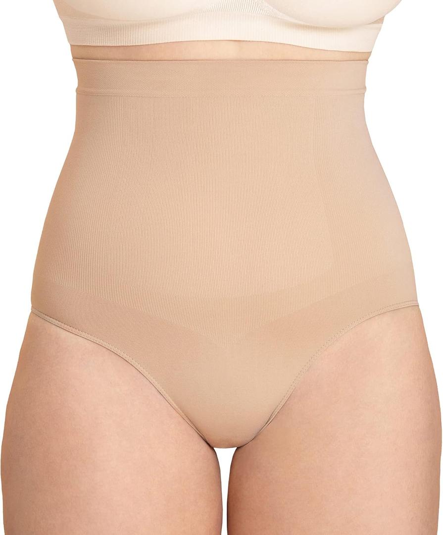 Shapermint Body Shaper Tummy Control Panty - Shapewear for Women (Medium-Large, Nude)