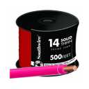 Building Wire,14AWG,THHN,SLD,Red,500ft