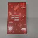 BRISIRA Mens Christmas Shirt Santa Claus Hawaiian Ugly Collared Short Sleeve Printed Button Party Casual Regular Fit S - 6XL (Large)