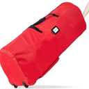 Handy Laundry Christmas Tree Storage Bag with Wheels  Fits 9 Ft Artificial Tree, Heavy Duty, Waterproof, Large Zippered Holiday Storage Container, Durable Handles, Red
