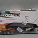BLACK+DECKER 8-Serving Electric Griddle, GD2051B, Non-Stick Cooking Surface, Warming Tray, Removable Drip Tray, Family Sized