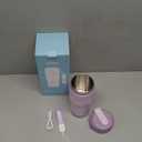 Papablic Portable Bottle Warmer  Fast Heating Baby Bottle Warmer on The Go, Wide Mouth & Smart Temperature Control, Car & Outdoor Feeding, Spodumene Purple