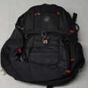 Swissdigital Design Laptop Backpack with USB Charging Port, Travel Backpack Fits 15.6 inches Computer, 31L College School Backpack for Men, Black | SD803