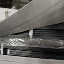 QEROMY 3 Inch Low Profile Box Spring, Sturdy Metal Frame Mattress Foundation, Easy Assembly, Quiet & Noise-Free, Queen Size