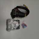 7 Way RV Trailer Light Connector Socket 7 Pin Wire Electrical Trailer Adapter Quick Converter with Mounting Bracket, Truck End Quick-Install 7 Prong Universal Pigtail Wiring Harness Vehicle Side