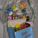 118 Pcs Party Favors for Kids, Pop Fidget Treasure Box Toys, Classroom Prizes, Pinata Filler Goodie Bag Stuffers, Treasure Chest Carnival Prizes, Prize Box Bulk Toys for Boys Girls 48