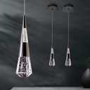 Pendant Lights Kitchen Island,Modern Pendant Led Light 2 Pack,Black Pendant Lights Kitchen Island for Dining Room,Led Chandelier for Bedroom Ceiling Hanging Pendant Light Fixture