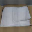 100 Pcs Packing Moving Foam Pouches & Sheets, 5 Sizes Cushion Foam Wrap Pouches with Fragile Stickers for Protect Dishes Cup Glasses Storage Supplies (7.8X7.8", 7.5X12", 12X12", 14X14", 16X16")