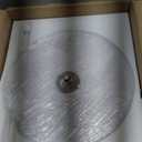 Clear Acrylic End Table,Brushed Brass Metal,Side Table for Office,Nightstand for Living Room and Bedroom,Easy Assembly,12x12 inch21.3 inch high