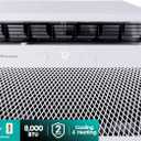 Hisense WCH08R25A Window Air Conditioner, White, 8,000 BTU Heat and Cool, 4 modes (Cooling, Heating, Fan, Dehumidifier), Easy Installation
