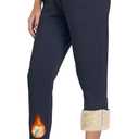Inno Women's 28" 31" 34" 36" Sherpa Polar Fleece Lined Jogger Pants Warm Sweatpants Thermal Athletic Lounge Petite Tall (XXL)