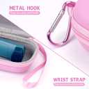 MGZNMTY Asthma Inhaler Holder Case, Storage and Travel Handy Inhaler Case for Adults and Kids (ONLY CASE) (Pink) (small)