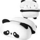 Joyleop for Airpods Pro 3 Case - Cute Funny for Women Girl Kids Girly 3D Kawaii Panda Cartoon Design Silicone Protective Case for Airpods Pro 3rd Gerneration 2025 Cover with Keychian