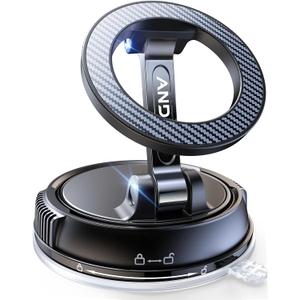 Car Phone Holder for Magsafe [78+LBS Strongest Suction & 2400gf Strongest Magnetic] 360 Adjustable Car Phone Mount, Phone Holders for Your Car for iPhone 16 Pro Max 15 14 13 12 Plus (Carbon Fiber)