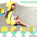 Cuddle Club UPF 50+ Long-Sleeve Baby Swimsuit, Sun Protection Sunsuit for Newborn, Infant, Toddler - Boys and Girls (12-18 Months, Penguin)