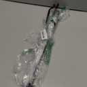 2 Pack Magnetic Curtain Rod for Metal Doors, French Door Curtain Rods Adjustable from 17 to 30 Inch, 3/8 Inch Diameter, Magnetic Cafe Curtains Rod, No Tool and Easy Installation, Black