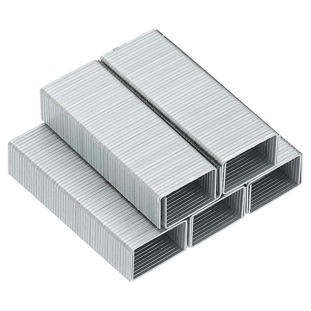 M&G 24/8 Heavy Duty Staples for Stapler, 2500pcs(500pcs Per Box) Staples 50 Sheets Capacity for Standard Stapler Smooth Stapling for Home Office Supplies, Silver