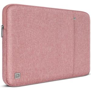 DOMISO Laptop Case Computer Sleeve Bags for 16 inch MacBook Pro M4/M3/M2/M1 Pro/Max A3403 A3186 A2991 A2780 A2485 A2141,Compatible with 15.6 inch HP Lenovo Dell XPS 16, Pink