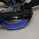 Flutesan 6 Pack Swim Goggles for Adult Anti Fog Swimming Glasses with Ear Plugs Nose Clip No Leaking Full Protection Goggles (6.3 x 1.6 inches, Vivid Color)