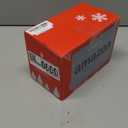 CT CRAFT LLC Red Snowflake Christmas Tree Topper Bow 11" with 4 Ribbon Streamers x 3 Yards Long Each for Holidy Elegant Fancy Home Décor Indoor