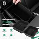 2 x YHTAUTO Center Console Organizer Tray Armrest Drawer Organizer for Tesla Model Y Juniper 2025 2026(Premium & Performance), Tesla Model 3 Highland 2024 2025 2026 Center Console Tray Storage Accessories
