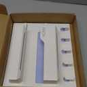 Bedside Shelf Wall Mount, Adhesive Bedside Shelf Accessories Organizer with Hooks and Cable Clips,Dorm Bedside Wall Storage for Phone, Remote, Earphone, Kindle,Plastic (5 Hooks Style)