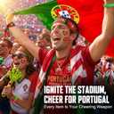 2026 World Cup Fan Accessories Kit, 7 PCS World Soccer Sport Cup Gear Set, World Cup Merchandise for Soccer Party Decorations, Stadium Events, Watch Party, Home Cheering