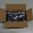 4Pcs Front/Rear Carbon Fiber Car Door Sill Protector Door Entry Guard Door Sill Protector fit for Car SUV Truck Universal (gray)