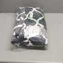 Homemate Heated Blanket Electric Throw - 50x60 Heating Blanket with 10 Fast Heat Levels 8 Hours Auto Off Soft Cozy Flannel Over-Heated Protection ETL Certification Keep Warming in Home (Grey Geometry)