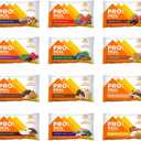 PROBAR - Meal Bar 12 Flavor Variety Pack - Natural Energy, Non-GMO, Gluten-Free, Plant-Based, Whole-Food Ingredients, 3 Ounce Bars (Pack of 12) - Flavors May Vary
